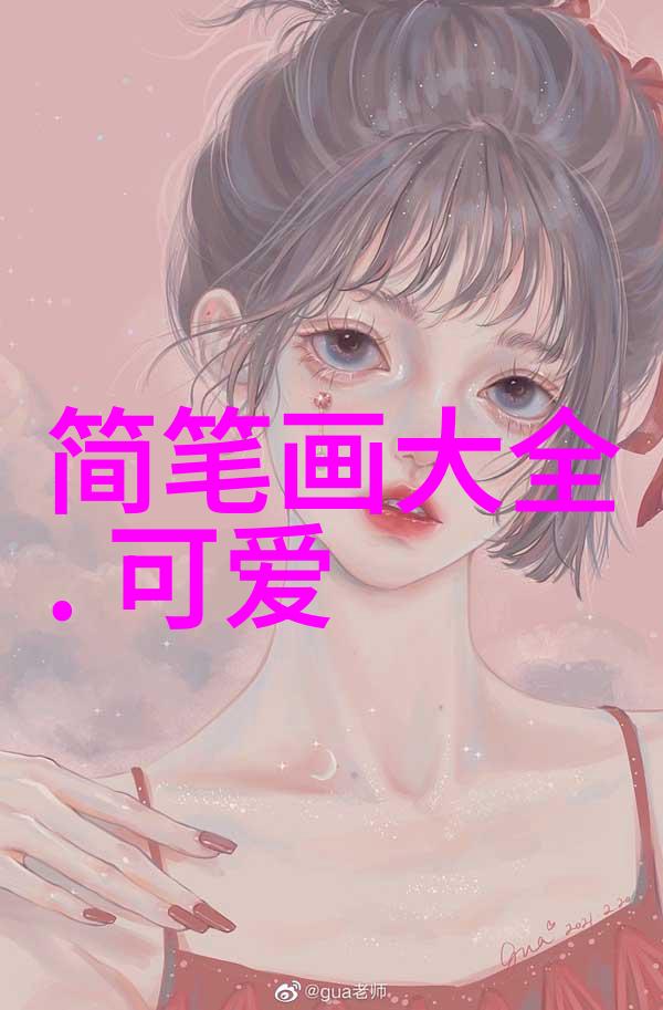 女生卡通头像的可爱魅力一幅幅笑容满面的艺术之作